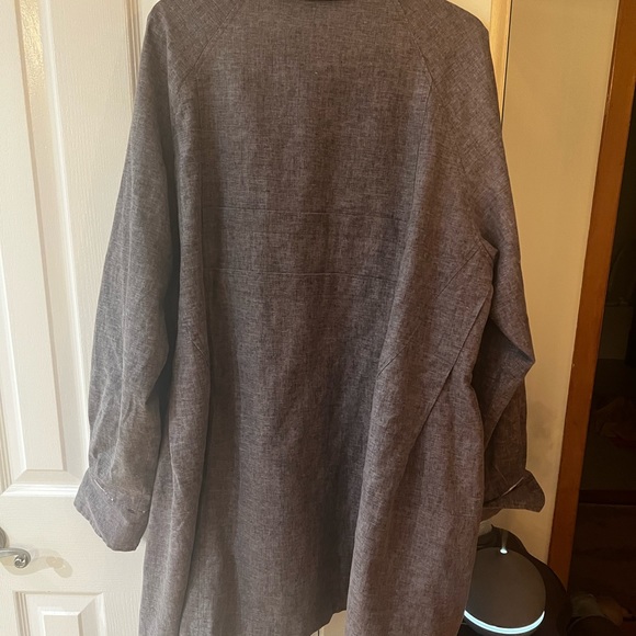 Babs Vancouver Oversized Light Cotton Jacket New Without Tags - Picture 3 of 11